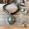 Infinite Turquoise Necklace Set