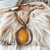 Amber Eye Necklace