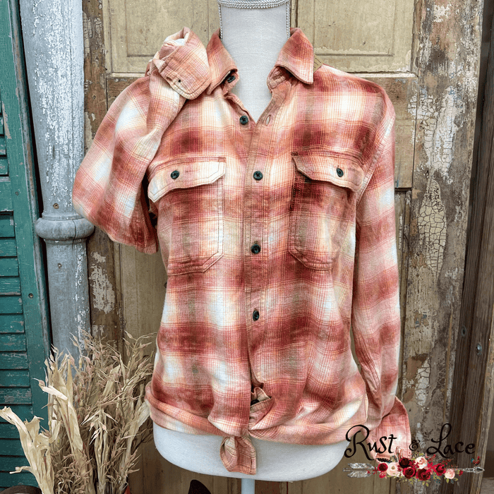 Campfire Nights Distressed Flannel