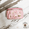 Pink Marble Makeup Bag